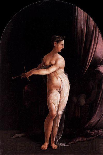 Jan van Scorel Lucretia France oil painting art